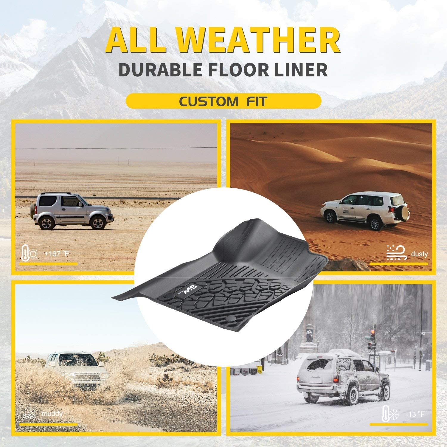 : أدريان برو - دعاسات الأمامية سيارة جيب جلاديتور لسنوات 2020-2026 - Image 13