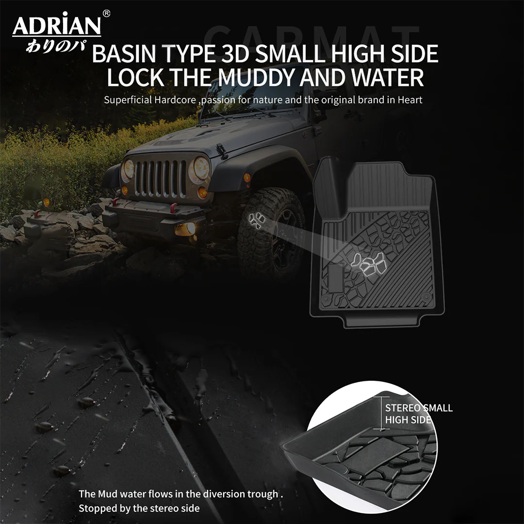 أدريان برو - دعاسات الأمامية سيارة جيب جراند شيروكي 2014-2020 / دودج دورانجو 2013-2026 - Image 18