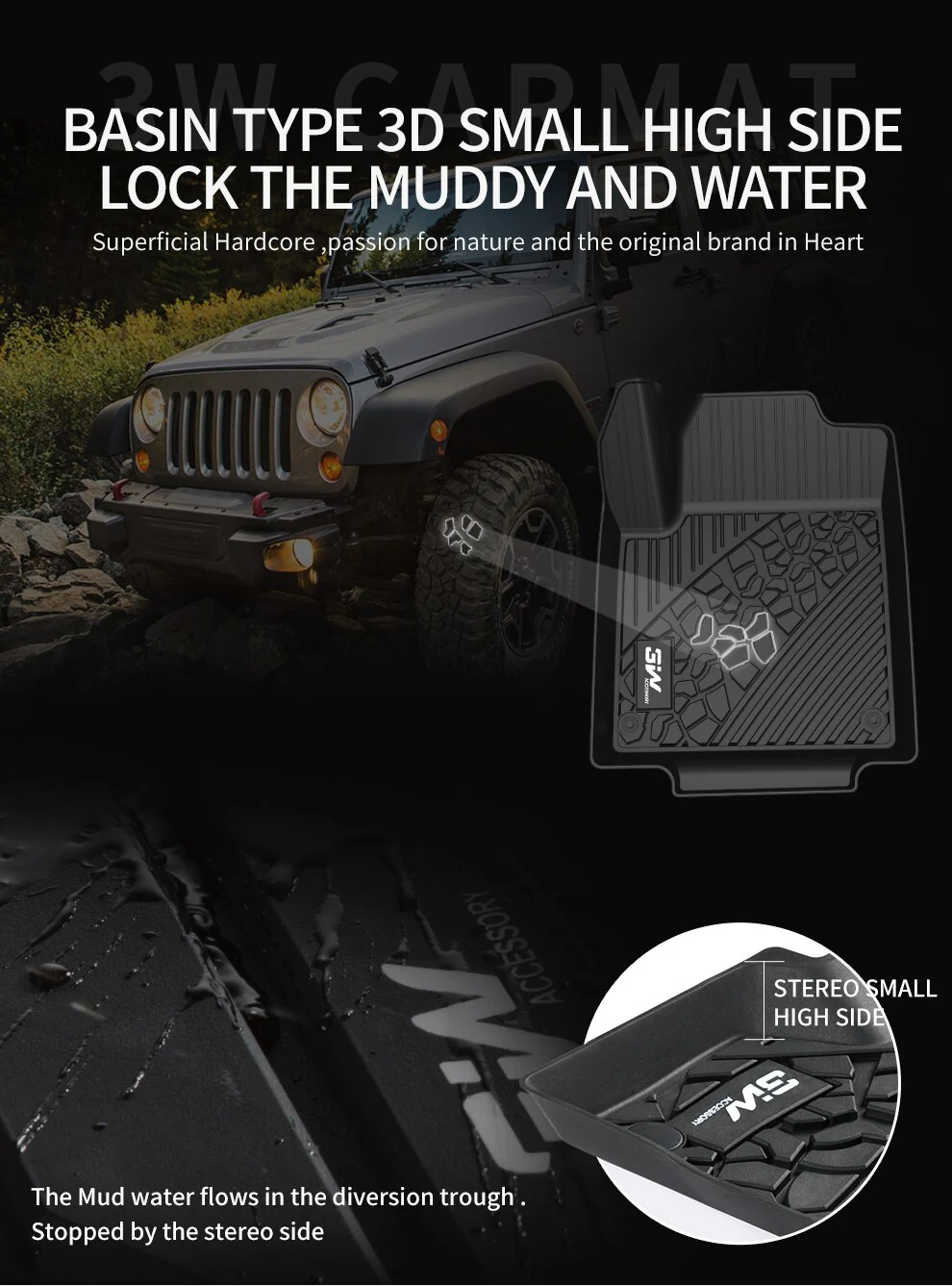 ادريان برو- دعاسات جيب رانجلر جا أل2018-2026 (4 أبواب) - Image 9