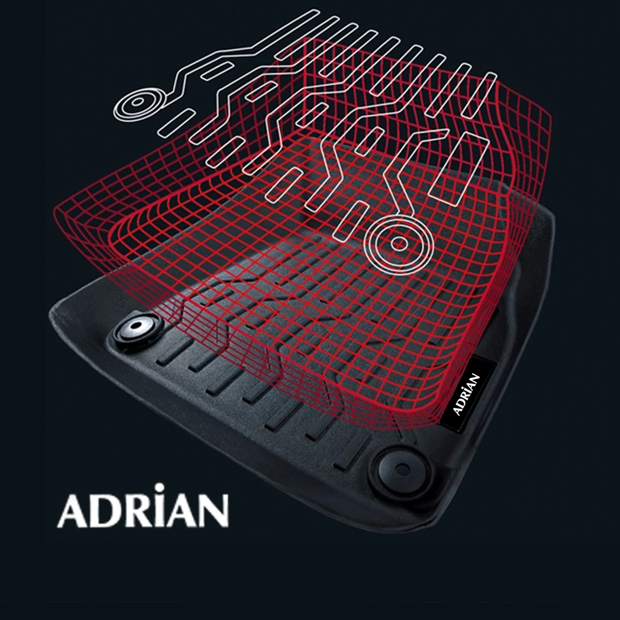  ادريان سبورت - دعاسات سيارة جيب رانجلر جي ال 2019-2025(2 باب) - Image 4