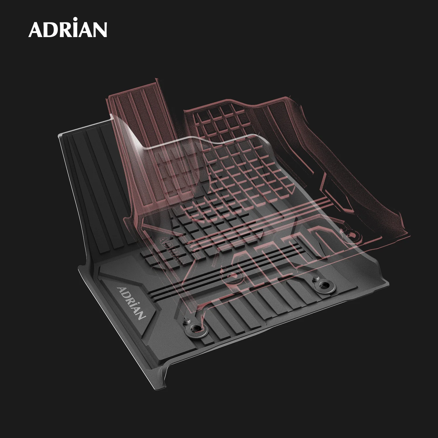 سيارة لكزس -إل إكس600 2022-2026 دعاسات سيارة أدريــان برو - Image 16