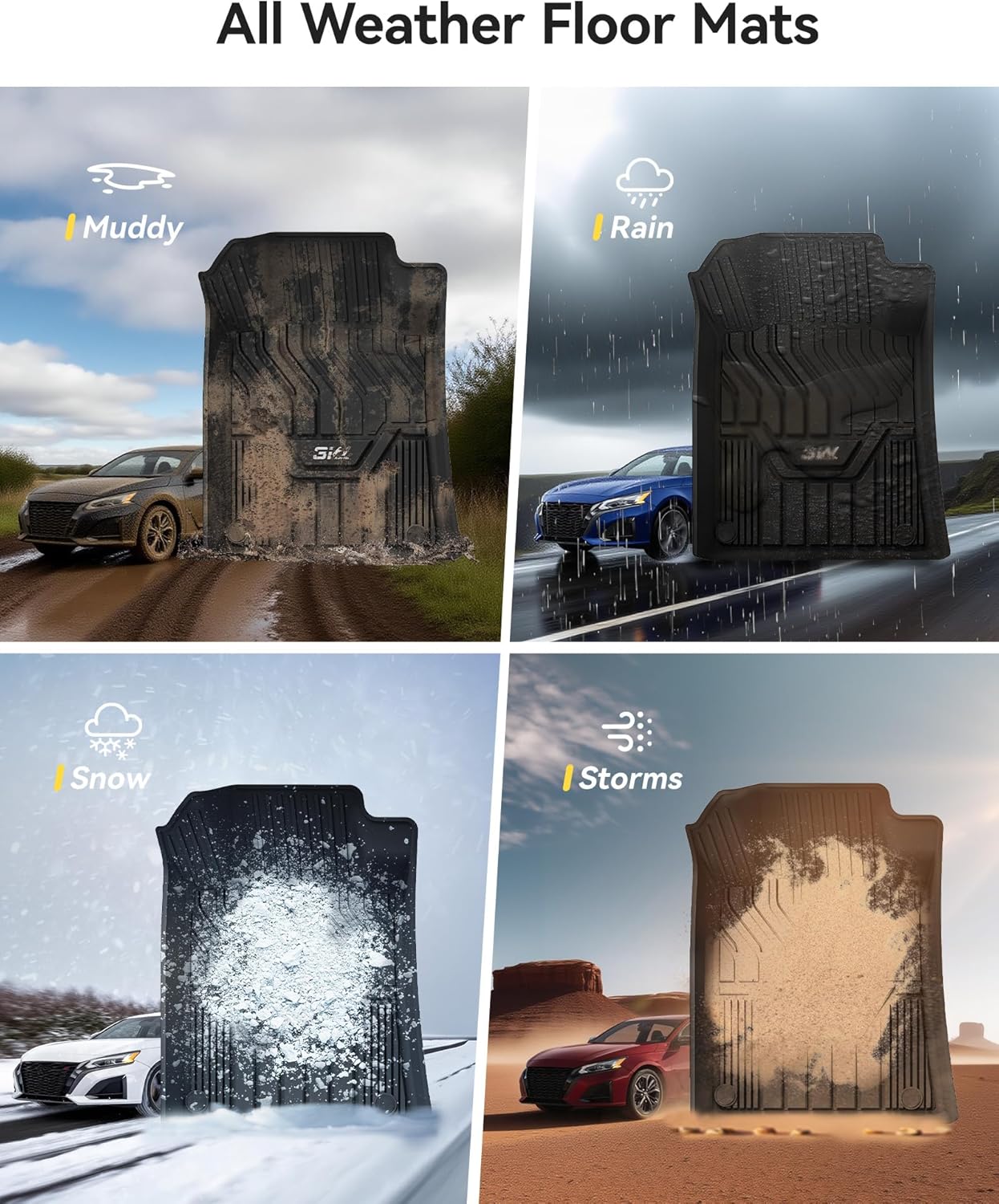 ادريــــان برو -دعاسات أمامية لسييارة نيسان إكس تريل 2014-2022 - Image 4