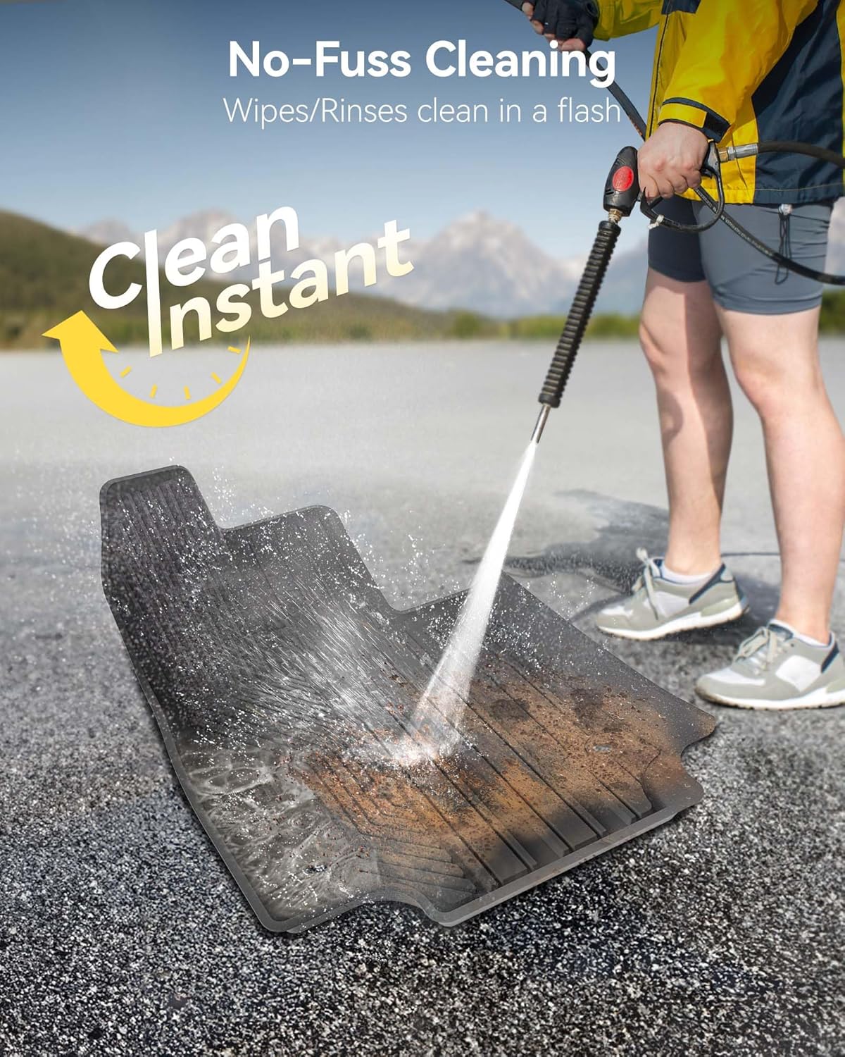 أدريان برو - دعاسات الأمامية سيارة تويوتا راف 4 (بنزين فقط - غير مناسبة للهايبرد) لسنوات 2019-2025 - Image 4